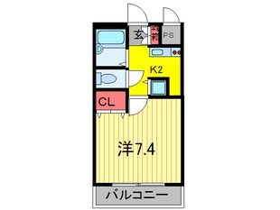 アム－ル四条の物件間取画像